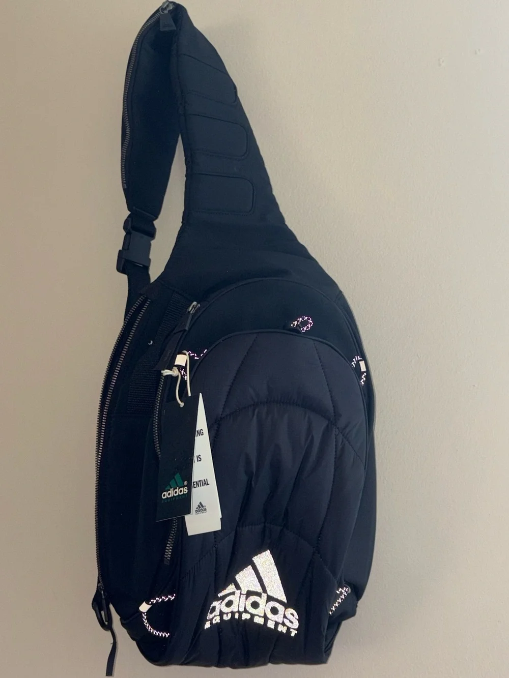 adidas EQUIPMENT ONE SHOULDER BACKPACK Black